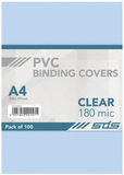 SDS Binding Covers Clear