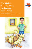 "Via Afrika Sesotho Home Language Grade 1 Reader 5 Stories: 1. Mahae  2. Moralo wa bibaka (Printed book.)"