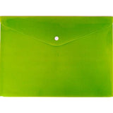 Treeline A4 PVC Carry Folder with Stud 180 micron