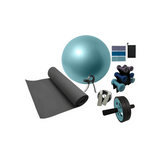 Volkano Active Home Gym Kit 7pc Set - Multi