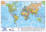 World Political Wall Map
