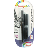 PENTEL XGFKP Pocket Brush Pen and Refill