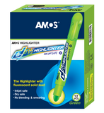 AMOS  DRYHIGHLIGHTER TWIST-UP 12'S GREEN - HLD12DGR