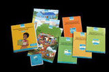 "Vuma English Teacher's Pack  Includes: 1 x Teacher's Guide Introduction and 4-ring file, Levels 1-4 Lesson Plans, Assessments and Photocopiables, 1 x DVD, 11 x A3 Posters"