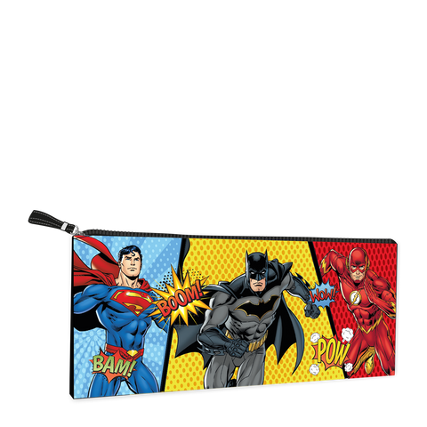 JUSTICE LEAGUE 1 Div. Pencil Bag(31Cm X 14Cm) – 009B-JL