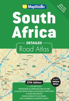 South Africa Road Atlas - 1:1 250 000 (Paperback, 27th edition)