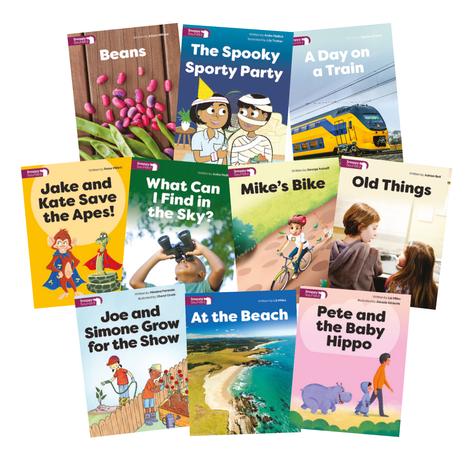 Snappy Sounds Y1 Decodable Books Level 5 Pack (1 copy of 10 titles)