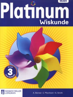 Platinum Wiskunde NKABV - Gr 3: Leerdersboek (Afrikaans, Staple bound) (Learner's Book)