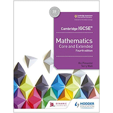 HODDER CAMBRIDGE IGCSE MATHEMATICS CORE AND EXTENDED 4TH EDITION