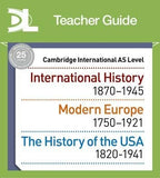 AS LEVEL HISTORY ONLINE TEACHER GUIDE