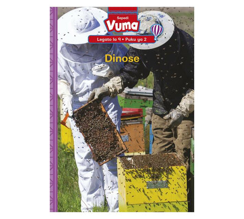 Vuma Sepedi Home Language Legato La 9 Puku Ya 2: Dinose : Grade 3 : Level 9: Book 2