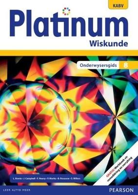 Platinum wiskunde KABV: Gr 8: Onderwysersgids (Afrikaans, Paperback) (Teacher's Guide)