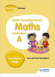 Hodder Cambridge Primary Maths Activity Book A Foundation Stage