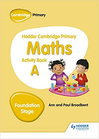 Hodder Cambridge Primary Maths Activity Book A Foundation Stage