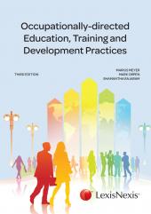 EB Occupationally-directed Education, Training and Development Practice 3rd edition