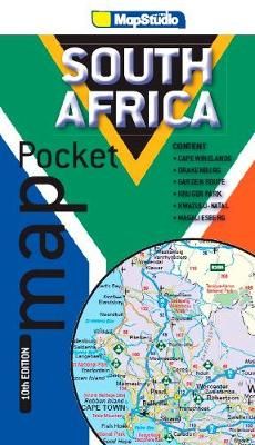 Pocket map South Africa (Sheet map, folded, 10th ed)