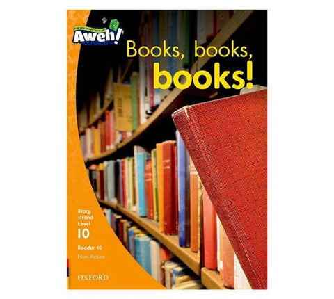 Aweh! English Grade 3 Level 10 Reader 10 Books, books, books!