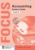 Focus CAPS Accounting Grade 10 Teacher's Guide with Key