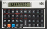 HP 12C Platinum - (Algebraic or RPN) Financial Calculator