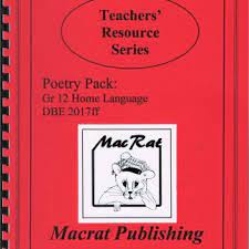 Poetry pack Gr12 DBE FAL 2017 ff