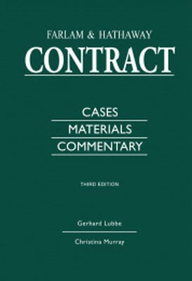 Contract: Cases, Materials and Commentary