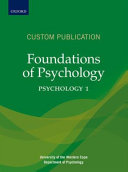 Foundations of psychology - Elex Academic Bookstore