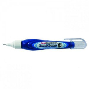 Correction Pen Fine Point 7ml (Blue Pen Shape Bottle)