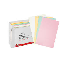 FOLDERS STRAIGHT CUT 240gsm 10`s BLUE 355x460