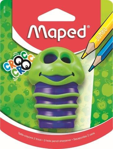 MAPED Croc Croc 2-Hole Sharpener Expandable Cannister