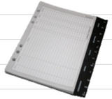 CTP A5 Organiser Refill Index Set 2022