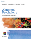 Abnormal Psychology: An Integrative Approach, 1st Edition
