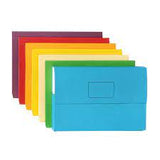 DOCUMENT WALLET BOARD BLUE 10`S