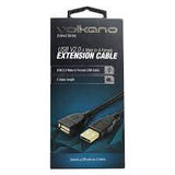 Volkano Extend series USB extension cable, 2 meter - black