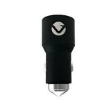 Volkano Swift X2 dual car charger replacement for VB-701 - black