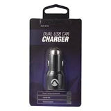 Volkano Swift X2 dual car charger replacement for VB-701 - black