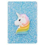 Quest Squishy Notebook Mermaid Glitter