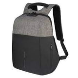 Volkano Smart Deux Laptop Backpack Black/Lt Grey.