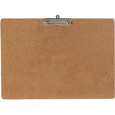 TREFOIL STATIONERY CLIP BOARD MASONITE A3