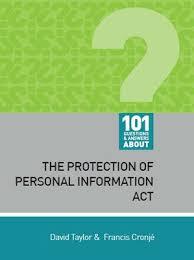 101 Questions and Answers About: The Protection of Personal Information Act (2014),1st Edition (Rev.)