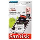 Sandisk memory card microSDXC ( ULTRA ANDROID 64 GB 100MB/s Class 10 UHS-I)