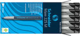 MAXX 224 M - 1.0MM MEDIUM OHP MARKER - PERMANENT Black 10's