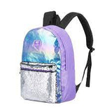 Quest Rainbow Shimmer Glam Backpack Lilac