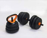 Volkano Active Adjustable Dumbbell and Kettlebell Set