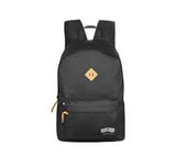 Volkano Distinct Series 15.6" (39.6 cm) Backpack in Black With Elasticized Laptop Compartment and Adjustable Shoulder Straps