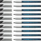 MAXX 222 F - 0.7MM FINE OHP MARKER - PERMANENT Black 10's