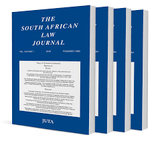 South African Law Journal (2018 subscription - 4 issues per annum; issues also available separately)