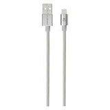 Volkano Strike series 1.2 meter MFI Lightning charge/ data cable - silver