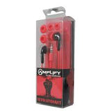 Amplify NEW Revolutionary in-earphones Black and Red