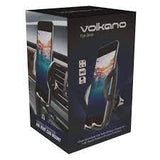 Volkano Flow series car airvent phone holder, large - black