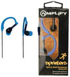 Amplify Sprinters sports hook earphones Black & Blue